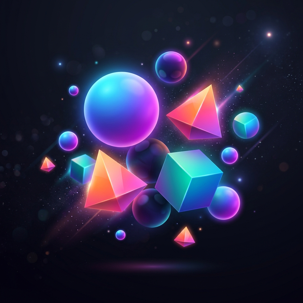 Creative Branding 3D Graphic