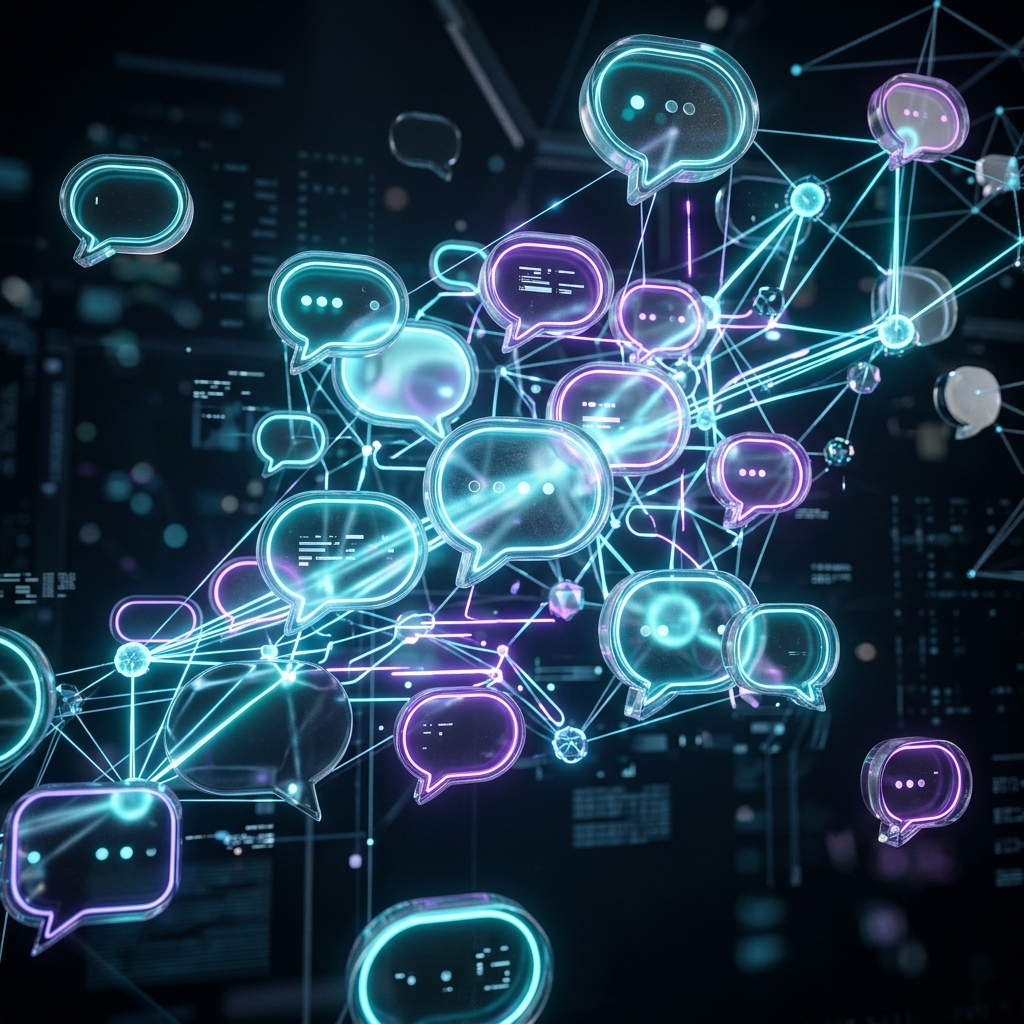 Social Media 3D Graphic